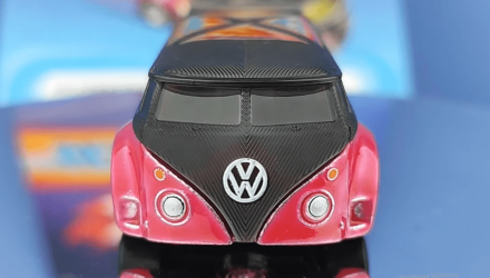 Тематическая Машинка Hot Wheels Volkswagen T1-GTR Ultra Hots 1:64 JBY61 Pink - Retromagaz, image 4