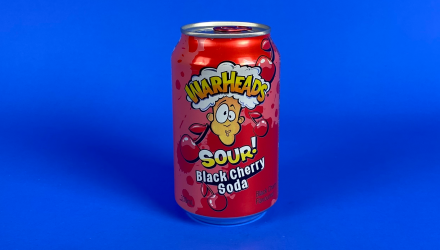 Напій Warheads Sour Black Cherry Soda 330ml - Retromagaz, image 1