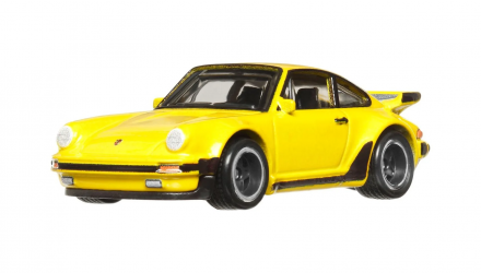 Машинка Premium Hot Wheels Porsche 911 Turbo (930) Boulevard 1:64 GJT68/HKF34 Yellow - Retromagaz, image 2