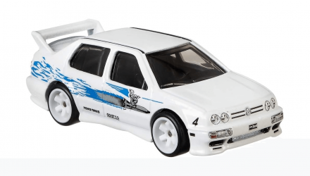 Машинка Premium Hot Wheels Volkswagen Jetta MK3 Fast & Furious 1:64 GBW85 White - Retromagaz, image 3