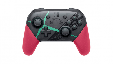 Геймпад Беспроводной Nintendo Switch Pro Controller Xenoblade Chronicles 2 Limited Edition Red Black Б/У - Retromagaz, image 2