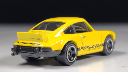 Машинка Базовая Hot Wheels Porsche 911 Carrera RS 2.7 Factory Fresh 1:64 HTC49 Yellow - Retromagaz, image 3