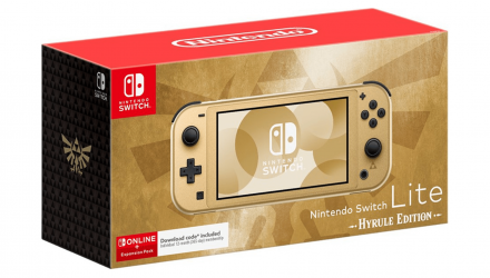 Консоль Nintendo Switch Lite Hyrule Limited Edition 32GB Gold Новый - Retromagaz, image 4