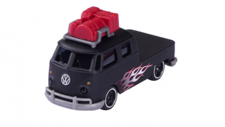 Машинка Premium Majorette Volkswagen T1 Pickup Volkswagen 1:58 243F-1 Black - Retromagaz, image 1