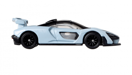 Машинка Premium Hot Wheels McLaren Senna Exotic Envy 1:64 GRJ78 Grey - Retromagaz, image 4