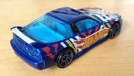 Машинка Базовая Hot Wheels '96 Nissan 180SX Type X Race Team 1:64 DTY69 Blue - Retromagaz, image 3