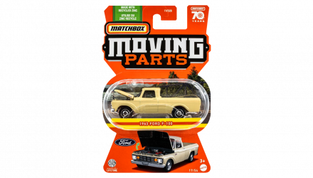 Тематична Машинка Matchbox 1963 Ford F-100 Moving Parts 1:64 FWD28/HLG02 Tan - Retromagaz, image 1