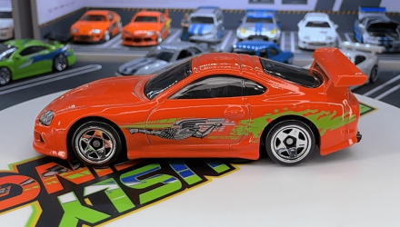 Тематична Машинка Hot Wheels Toyota Supra Brian O'Conner Fast & Furious 1:64 JBY30 Orange - Retromagaz, image 4