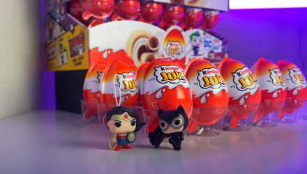 Набір Шоколадне Яйце Kinder Joy Funko Pop! DC Super Heroes 20g 24шт - Retromagaz, image 1