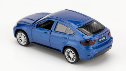 Машинка Автопром BMW X6 1:43 Blue - Retromagaz, image 5