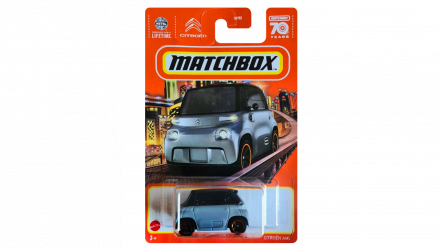 Тематична Машинка Matchbox 2021 Citroën Ami France 1:64 HVV05/HVV31 Grey - Retromagaz, image 1