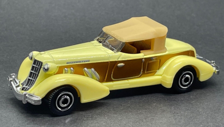 Машинка Большой Город Matchbox Auburn 1936 Auburn Speedster Indiana Jones Showroom 1:64 HLC64 White - Retromagaz, image 2