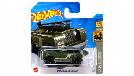 Машинка Базова Hot Wheels Land Rover Series II Baja Blazers 1:64 HKG65 Green - Retromagaz, image 1