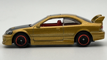 Машинка Базовая Hot Wheels Honda Civic Si J-Imports 1:64 HTC41 Gold - Retromagaz, image 4