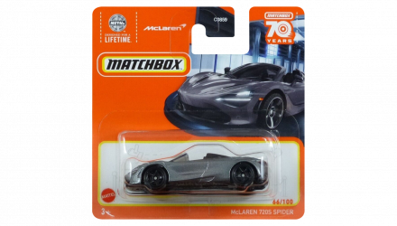 Машинка Большой Город Matchbox McLaren 720S Spider Showroom 1:64 HLD39 Grey - Retromagaz, image 1