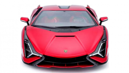 Машинка Bburago Lamborghini Sian FKP 37 1:24 Red - Retromagaz, image 3