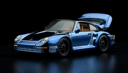 Машинка Premium Hot Wheels Porsche 959 Red Line Club RLC 1:64 JCP15 Blue - Retromagaz, image 1