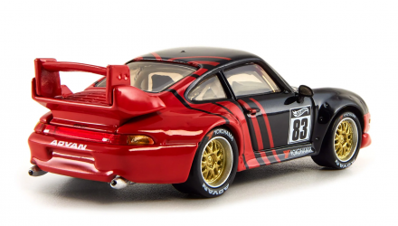 Машинка Premium Hot Wheels Porsche 911 GT2 EVO 993 Advan Elite 64 1:64 HWR94 Black - Retromagaz, image 2