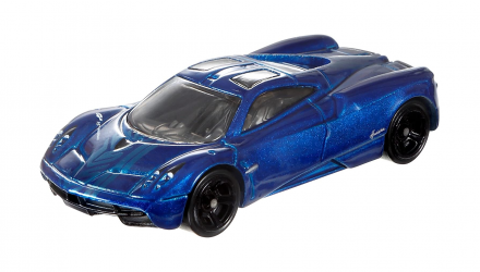 Тематическая Машинка Hot Wheels Pagani Huayra Gran Turismo 1:64 DJL16 Dark Blue - Retromagaz, image 2