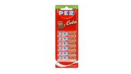 Конфеты Жевательные PEZ Cola 6 Pieces 51g - Retromagaz, image 1