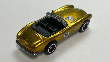 Машинка Базова Hot Wheels BMW 507 Super Treasure Hunt STH Roadsters 1:64 HTF32 Gold - Retromagaz, image 2