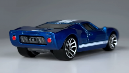 Тематическая Машинка Hot Wheels Ford GT40 Women of Fast & Furious 1:64 HNR88/HRW39 Blue - Retromagaz, image 3