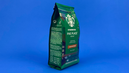 Кофе в Зернах Starbucks Pike Place Roast 200g - Retromagaz, image 2