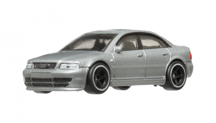 Машинка Premium Hot Wheels Audi S4 Quattro World Tour 1:64 HRV81 Silver - Retromagaz, image 1