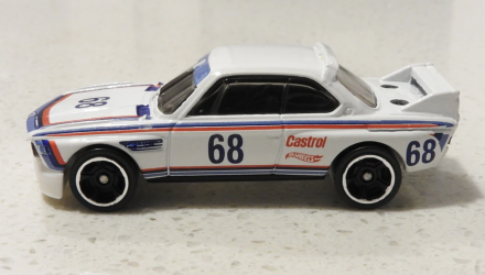 Машинка Базова Hot Wheels '73 BMW 3.0 CSL Race Car BMW 1:64 DHP29 White - Retromagaz, image 4