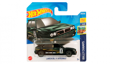 Машинка Базовая Hot Wheels Lancia Delta Integrale Rally Champs 1:64 HCT88 Green - Retromagaz, image 1