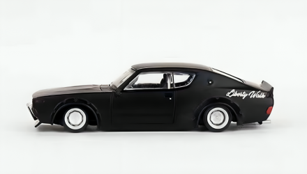 Машинка Premium MINI GT Nissan Skyline Kenmeri Liberty Walk 1:64 Black - Retromagaz, image 3