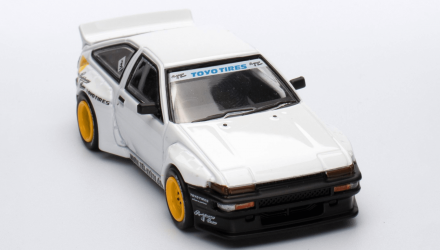 Машинка Premium INNO64 Toyota AE86 Trueno "Pandem / Rocket Bunny" 1:64 White - Retromagaz, image 4