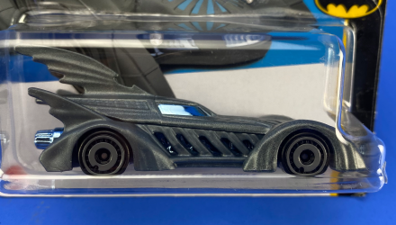 Машинка Базова Hot Wheels Batman Forever Batmobile Batman 1:64 HKJ73 Grey - Retromagaz, image 2