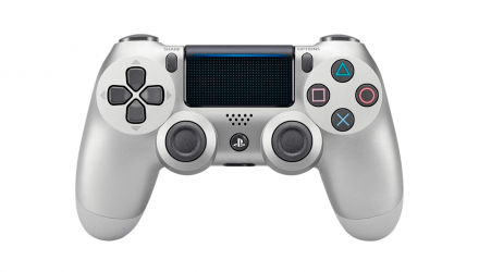 Геймпад Беспроводной Sony PlayStation 4 DualShock 4 Version 2 Silver Б/У Отличный - Retromagaz, image 1