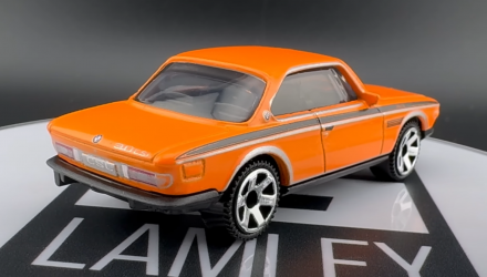 Тематическая Машинка Matchbox 1973 BMW CSL 3.0 Moving Parts 1:64 FWD28/HVM70 Orange - Retromagaz, image 3