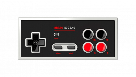 Геймпад Беспроводной 8BitDo NES Classic Mini N30 2.4Ghz Grey Новый - Retromagaz, image 1