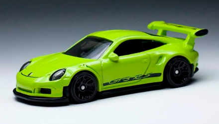 Машинка Базовая Hot Wheels Porsche 911 GT3 RS Nightburnerz 1:64 DTY80 Green - Retromagaz, image 2