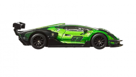 Машинка Premium Hot Wheels Lamborghini Essenza SCV12 Exotic Envy 1:64 HCJ29 Green - Retromagaz, image 4