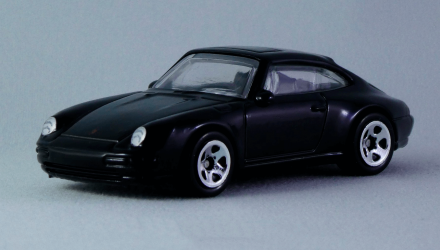 Машинка Базова Hot Wheels '96 Porsche Carrera Porsche 1:64 GHD19 Black - Retromagaz, image 2