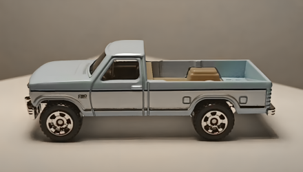 Машинка Большой Город Matchbox 1986 Ford F-150 Highway 1:64 HYC15 Blue - Retromagaz, image 4