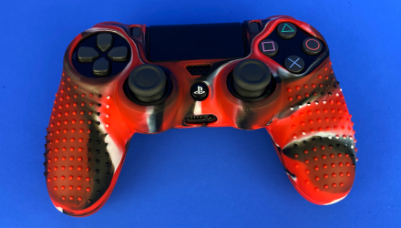 Чехол Силиконовый RMC PlayStation 4 Red Black Новый - Retromagaz, image 5