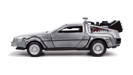 Машинка Jada Delorean DMC-12 Back to the Future 1 Time Machine 1:32 Silver - Retromagaz, image 5