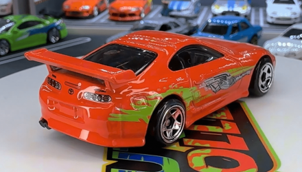 Тематична Машинка Hot Wheels Toyota Supra Brian O'Conner Fast & Furious 1:64 JBY30 Orange - Retromagaz, image 3