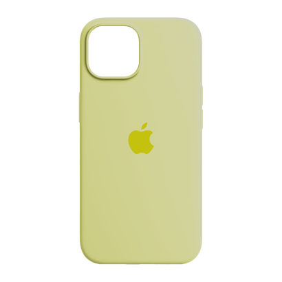 Чохол Силіконовий RMC Apple iPhone 15 Yellow - Retromagaz