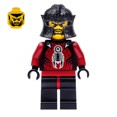 Фигурка Lego Knights Kingdom II Shadow Knight Castle cas273 Б/У - Retromagaz