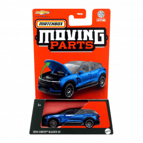 Тематична Машинка Matchbox 2024 Chevy Blazer EV Moving Parts 1:64 FWD28/HVN12 Blue - Retromagaz