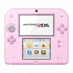 Консоль Nintendo 2DS Модифікована 32GB Pink + 10 Вбудованих Ігор Б/У - Retromagaz