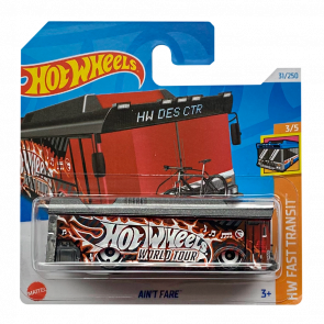 Машинка Базова Hot Wheels Ain't Fare Treasure Hunts Fast Transit 1:64 HTF16 Red - Retromagaz