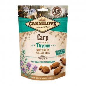 Лакомства для Собак Carnilove Dog Crunchy Snack Carp with Thyme 200g