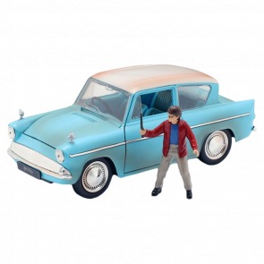 Машинка Jada 1959 Ford Anglia з Фігуркою Harry Potter 1:24 Blue - Retromagaz